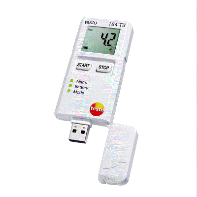USB���¶ȼ�¼��testo 184 T3
