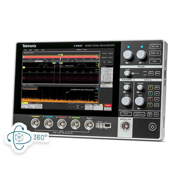����ź�ʾ����MSO24 2-BW-70 